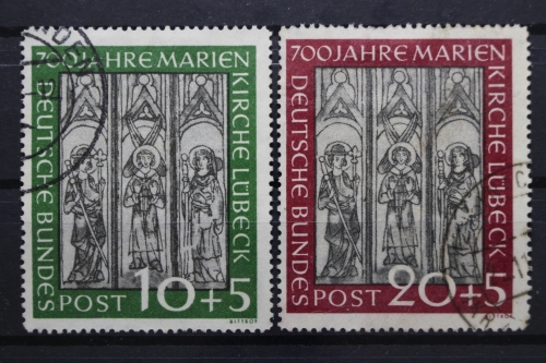 Deutschland (BRD), MiNr. 139-140, gestempelt