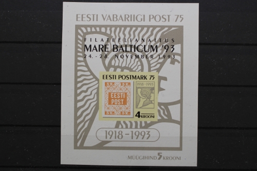 Estland, MiNr. Block 6, postfrisch