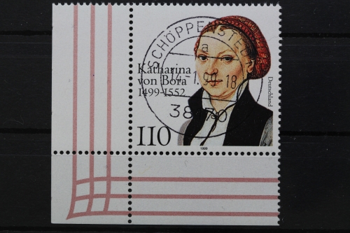 Deutschland (BRD), MiNr. 2029, Ecke li. unten, zentrischer Stempel, EST