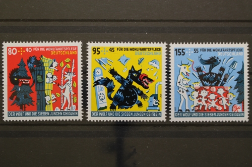 Deutschland (BRD), MiNr. 3522-3524, postfrisch