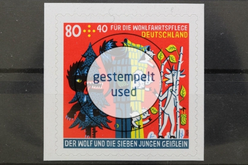 Deutschland (BRD), MiNr. 3526 sk aus MH, gestempelt