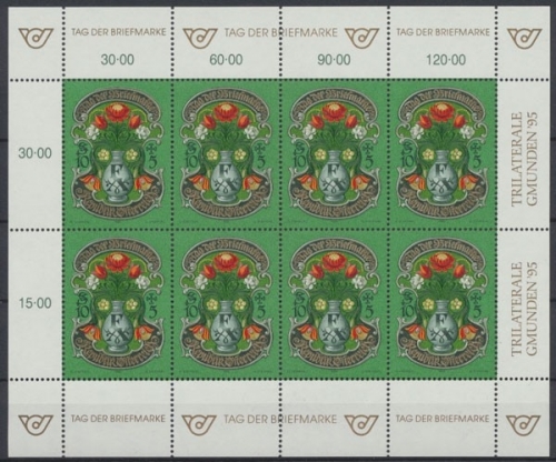 Österreich, MiNr. 2158 Kleinbogen, postfrisch
