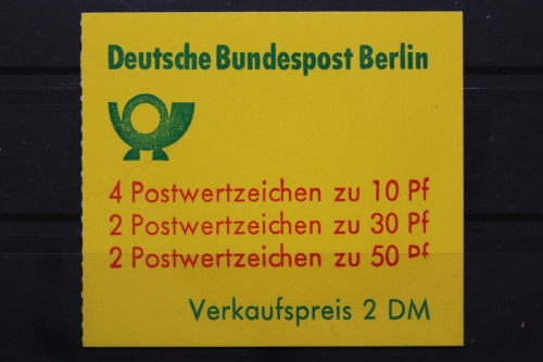 Berlin, MiNr. MH 10 aI, postfrisch