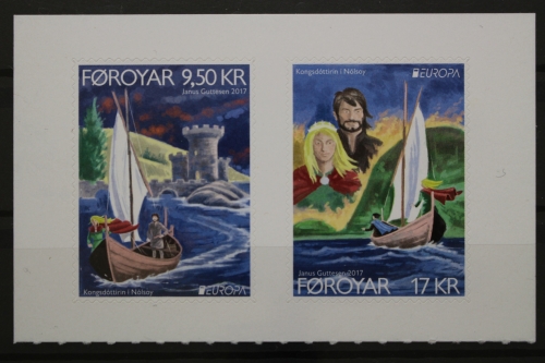 Färöer, MiNr. 894-895, skl., postfrisch