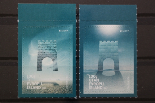 Island, MiNr. 1524-1525, skl., postfrisch