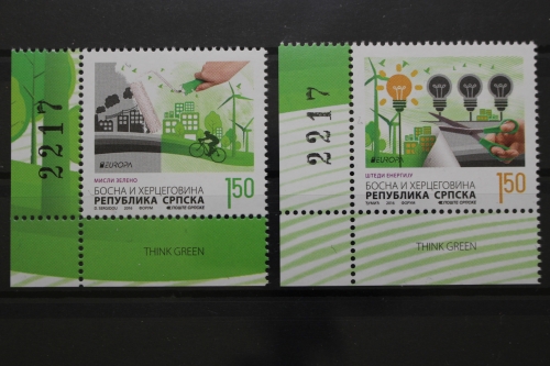 Bosnien-Herzegowina (Serb. Rep.), MiNr. 677-678 A, postfrisch