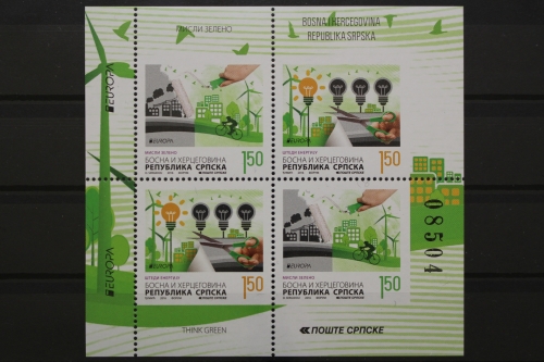 Bosnien-Herzegowina (Serb. Rep.), MiNr. H-Blatt 19, postfrisch