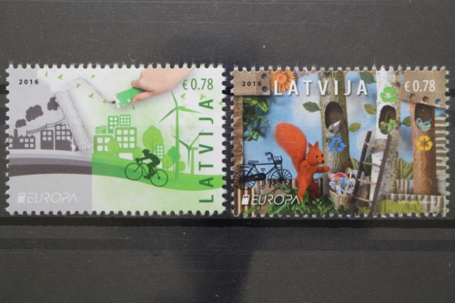 Lettland, MiNr. 980-981, postfrisch