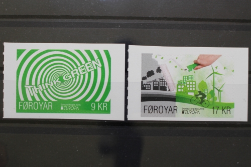 Färöer, MiNr. 861-862 skl., postfrisch