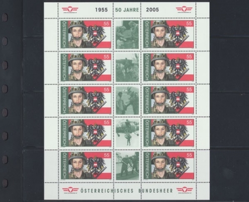 Österreich, MiNr. 2503 Kleinbogen, postfrisch