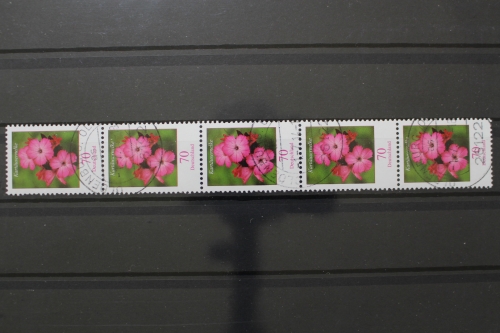 Deutschland (BRD), MiNr. 2529, Fünferstreifen ZN 145, gestempelt