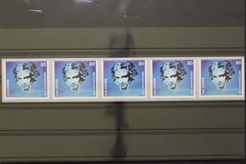 Deutschland (BRD), MiNr. 3520 Rolle sk, 5er Streifen, postfrisch
