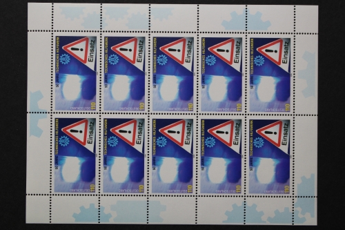 Deutschland (BRD), MiNr. 2125, Kleinbogen, postfrisch