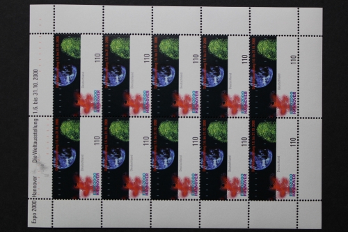 Deutschland (BRD), MiNr. 2130, Kleinbogen, postfrisch