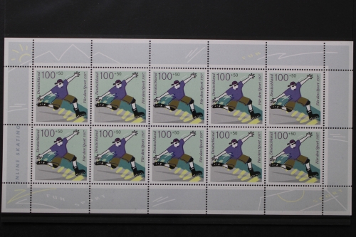 Deutschland (BRD), MiNr. 1899, Kleinbogen, postfrisch