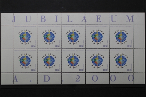 Deutschland (BRD), MiNr. 2087, Kleinbogen, postfrisch