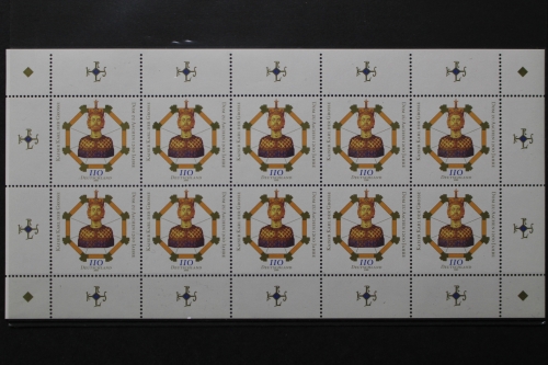 Deutschland (BRD), MiNr. 2088, Kleinbogen, postfrisch