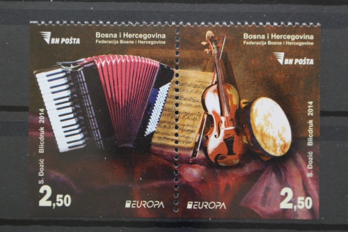 Bosnien-Herzegowina, MiNr. 638-639 E Paar, postfrisch