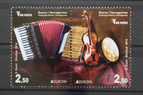 Bosnien-Herzegowina, MiNr. 638-639 A Paar, postfrisch