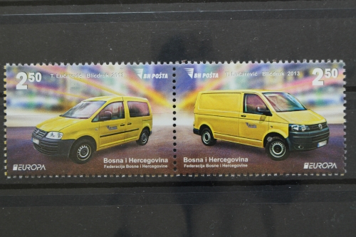 Bosnien-Herzegowina, MiNr. 618-619 A, Paar, Auto, postfrisch