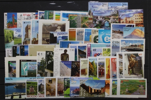 Europa Union, MiNr. Jahrgang 2012, ohne Besonderheiten, postfrisch