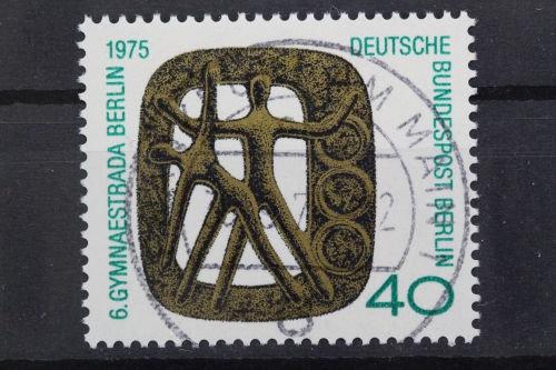 Berlin, MiNr. 493, zentrisch Frankfurt, gestempelt