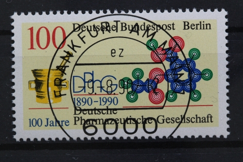 Berlin, MiNr. 875, zentrisch VS F/M, EST