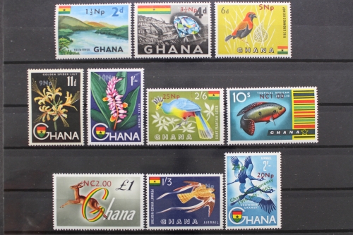 Ghana, MiNr. 287-296, postfrisch