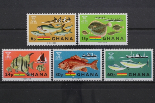 Ghana, MiNr. 261-265 A, postfrisch