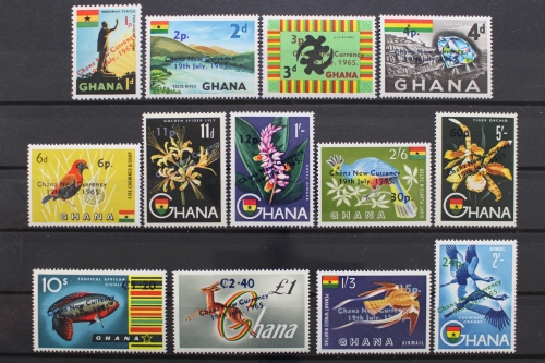 Ghana, MiNr. 224-236, postfrisch