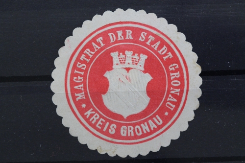 Granau, Magistrat der Stadt Granau, Siegelmarke