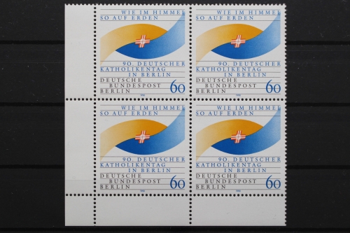 Berlin, MiNr. 873, Viererblock, Ecke links unten, postfrisch