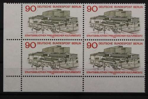 Berlin, MiNr. 577, Viererblock, Ecke links unten, postfrisch