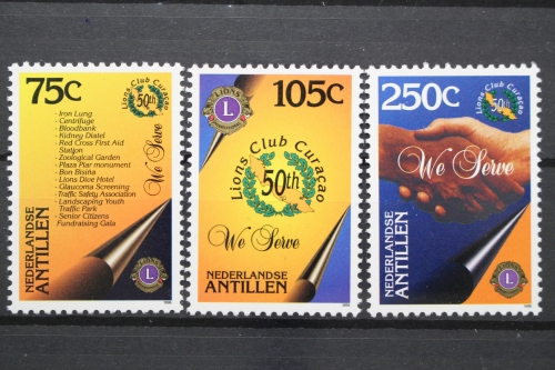 Niederländische Antillen, MiNr. 857-859, postfrisch