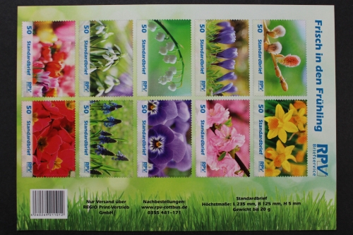 RPV Briefservice Cottbus, Frisch in den Frühling, postfrisch / MNH