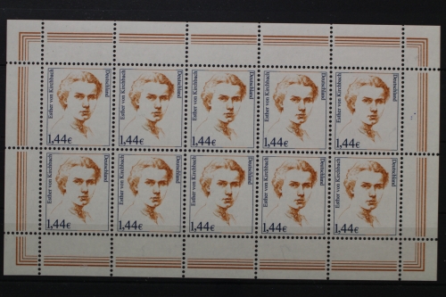 Deutschland (BRD), MiNr. 2297, Kleinbogen, postfrisch