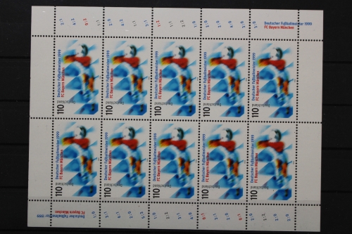 Deutschland (BRD), MiNr. 2074, Kleinbogen, postfrisch