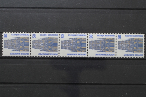 Deutschland, MiNr. 1340, Fünferstreifen senkr. ZN 285, postfrisch