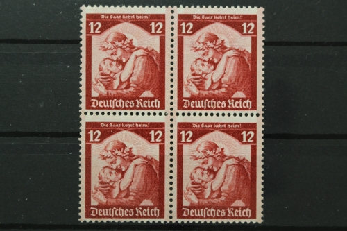 Deutsches Reich, MiNr. 567, Viererblock, postfrisch