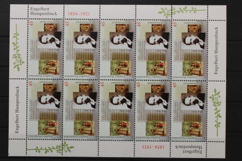 Deutschland (BRD), MiNr. 2420 PLF II, Kleinbogen, postfrisch