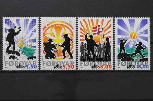 Färöer, MiNr. 368-371, postfrisch