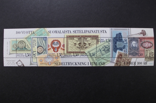 Finnland, MiNr. 960-967, H-Blatt, postfrisch