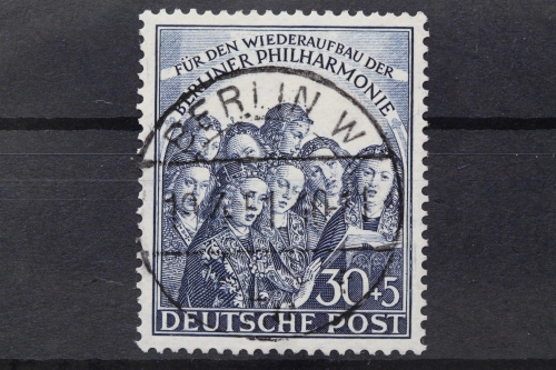 Berlin, MiNr. 73, zentrisch Berlin, gestempelt