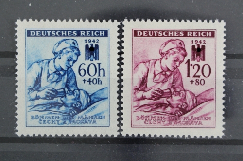 Böhmen & Mähren, MiNr. 111-112, postfrisch