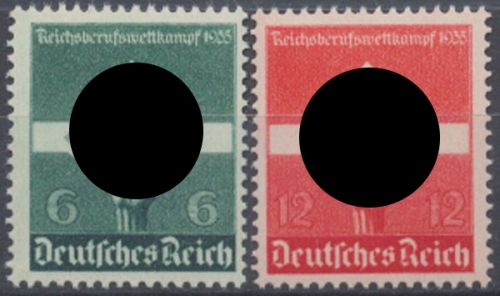 Deutsches Reich, MiNr. 571-572 x, postfrisch