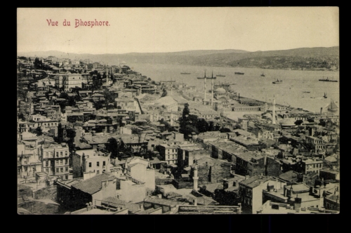 Constantinopel, Vue du Bhosphore