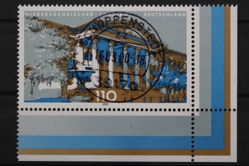 Deutschland (BRD), MiNr. 2104, Ecke re. unten, zentrischer Stempel, EST