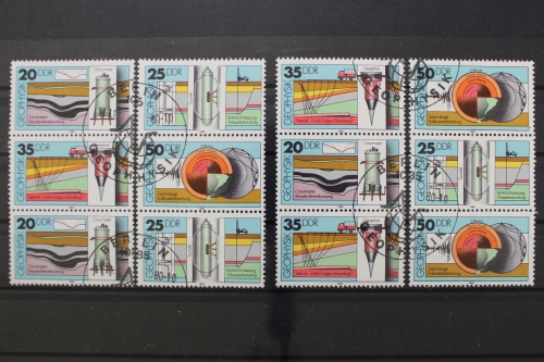 DDR, MiNr. S Zd 222- S Zd 225, ESST