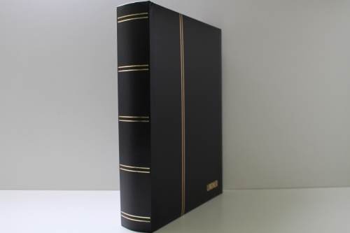 Lindner, Einsteckbuch Elegant 60 schwarze Seiten, schwarz