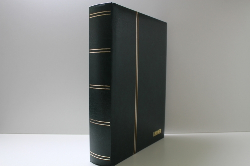Lindner, Einsteckbuch Elegant 60 schwarze Seiten, grün